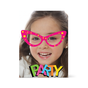 Πρόσκληση για Αποκριάτικο Παιδικό Πάρτι για Κορίτσια