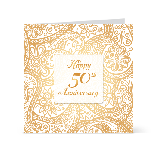 Κάρτα για τη Χρυσή Επέτειο, 50 Χρόνια