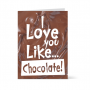 Κάρτα για Ερωτευμένους Γλυκιά σαν Σοκολάτα