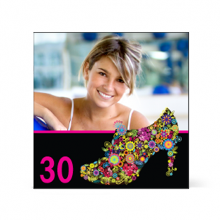 Κάρτα Γενεθλίων με Παπούτσι