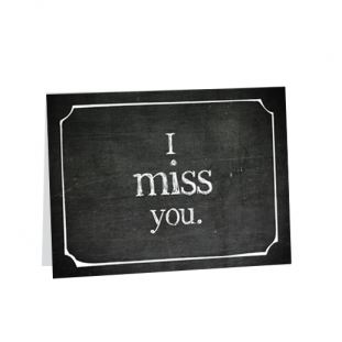 Κάρτα i miss you