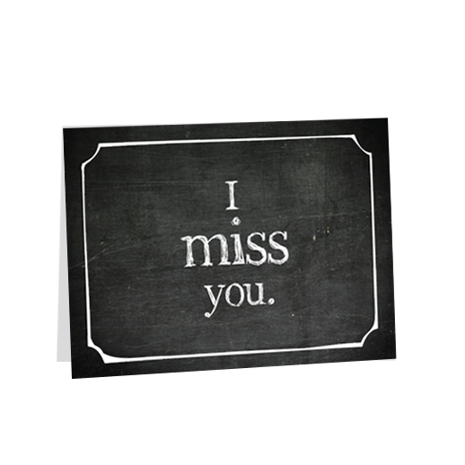 Κάρτα i miss you