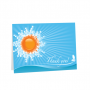 Κάρτα Ευχαριστώ με Ήλιο