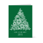 Χριστουγεννιάτικη Κάρτα Πράσινη