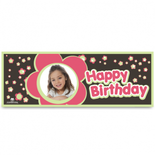 Banner για Κορίτσια, Κόκκινο Λουλούδι