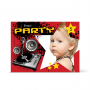 Κόκκινη Παιδική Πρόσκληση Γενεθλίων DJ με ηχεία