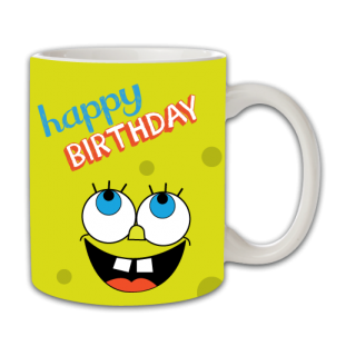 Κούπα Δώρο σε Γενέθλια με Σφουγγαρούλη