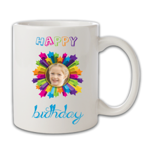 Κούπα Αναμνηστικό Γενεθλίων με Αστεράκια