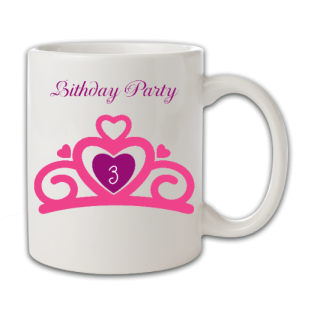 Κούπα για Δεύτερα Γενέθλια με Κορώνα